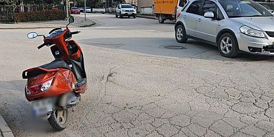 İnegöl’de Otomobil ile Motosiklet Çarpıştı: 2 Yaralı