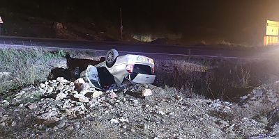 İnegöl’de otomobil ile şarjlı motosikletin karıştığı kazada 2’si çocuk 5 kişi yaralandı