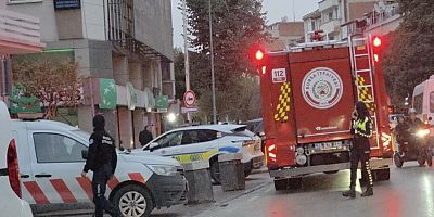 İNEGÖL’DE PARK HALİNDEKİ ARAÇTAN DUMANLAR YÜKSELDİ, EKİPLER SEFERBER OLDU