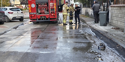 İnegöl’de Piknik Tüpü Alev Aldı, Korku Dolu Anlar Yaşandı