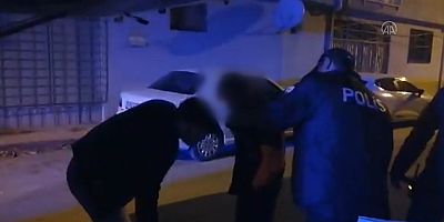İnegöl’de polis ekipleri hırsızlık zanlısını suçüstü yakaladı