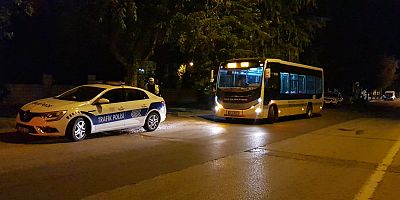 İnegöl’de polisler de şaşırdı