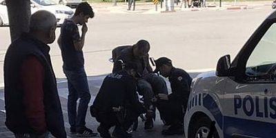 İNEGÖL'DE POLİSTEN ÖRNEK DAVRANIŞ
