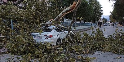 İnegöl’de Rüzgar Etkili
