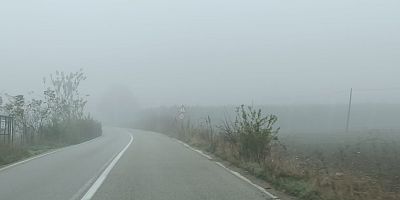 İnegöl'de sabah saatlerinde sis etkili oluyor 