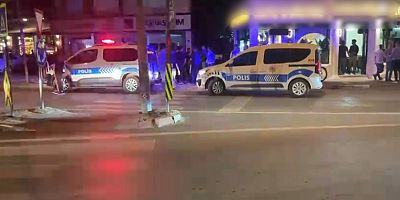 İnegöl'de sıcak dakikalar ekipler etrafı sardı 