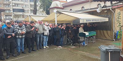 İnegöl’de silahlı saldırıda ölen Ahmet K. gözyaşlarıyla uğurlandı