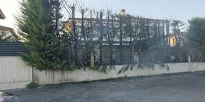 İnegöl’de Site İçindeki Yangın Kısa Sürede Söndürüldü