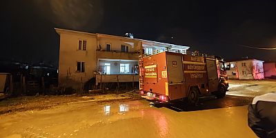 İnegöl’de Sobadan Çıkan Yoğun Duman Paniğe Neden Oldu