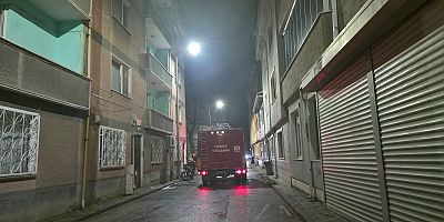 İnegöl’de Sobadan Yükselen Duman Paniğe Yol Açtı