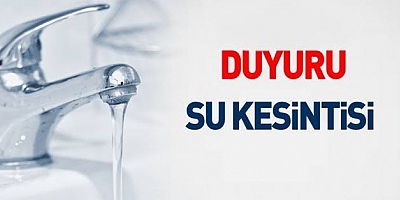 İNEGÖL'DE SU KESİNTİSİ