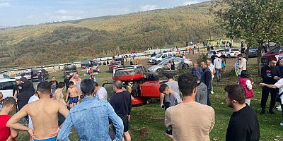 İNEGÖL'DE TAKLA ATAN TRAKTÖR SÜRÜCÜSÜ YARALANDI