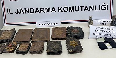 İnegöl’de  tarihi eser operasyonu