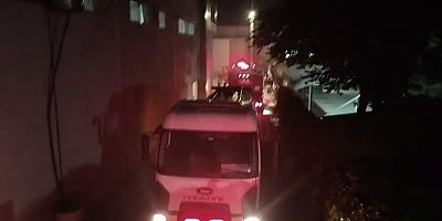 İnegöl’de Tekstil Fabrikasının Bacasında Yangın