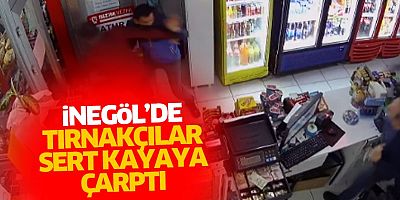 İnegöl’de tırnakçılar yaka paça kaçtı