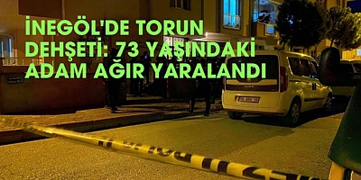 İnegöl'de Torun Dehşeti: 73 Yaşındaki Adam Ağır Yaralandı