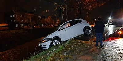 İNEGÖL'DE TRAFİK KAZASI: 2 KİŞİ YARALI