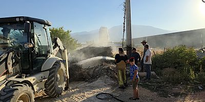 İnegöl’de Uçurtma Elektrik Trafosunda Patlamaya Neden Oldu