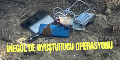 İnegöl'de uyuşturucu operasyonu