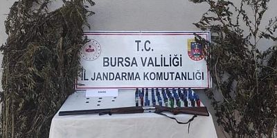 İnegöl'de uyuşturucu operasyonunda bir şüpheli yakalandı