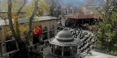 İnegöl’de yağmur duası yapıldı