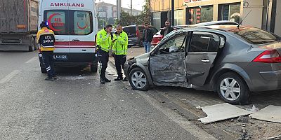 İnegöl’de Yağmur Kazaya Neden Oldu: 1 Yaralı