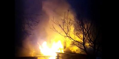 İNEGÖL’DE YANGIN 