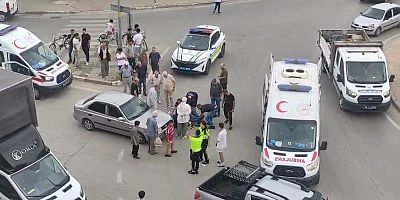 İnegöl’de Yaya Geçişinde Kaza