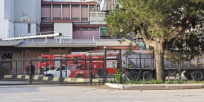İnegöl’de Yem Fabrikasında Yangın Çıktı
