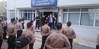 İnegöl’de  yeni bekçiler göreve başladı