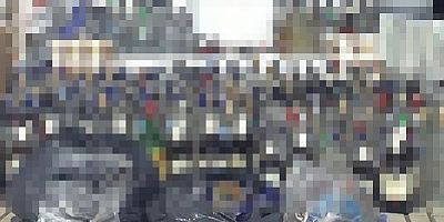 İnegöl’de yılbaşı öncesi kaçak alkol ve sigara operasyonu