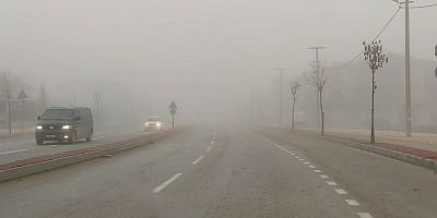 İnegöl’de yoğun sis etkili oldu