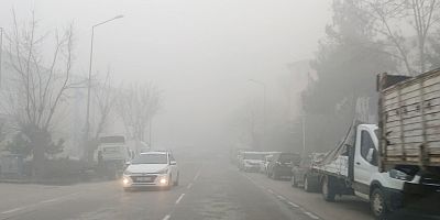 İnegöl’de yoğun sis 