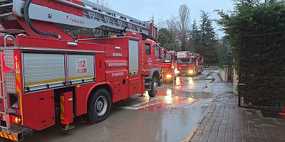 İnegöl’de Yurtta Yangın Alarmı Korkuttu