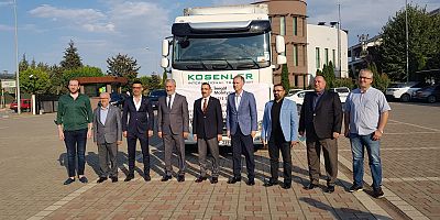 iNEGöL’DEN AFET BöLGELERiNE YARDIM ELi