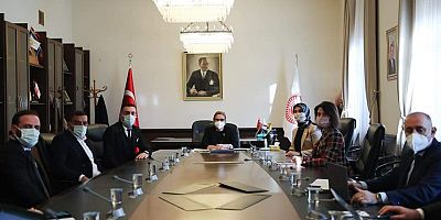 İnegöl'den Bakan Pelcan'a ziyaret