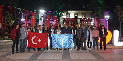 İNEGÖL’DEN MEHMETÇİĞE MORAL VERMEK İÇİN GİTTİLER