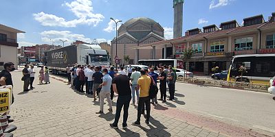 İnegöl'den sel ve su baskınlarının yaşandığı Kastamonu’ya öncelikli ihtiyaç olarak su yardımı gönderildi