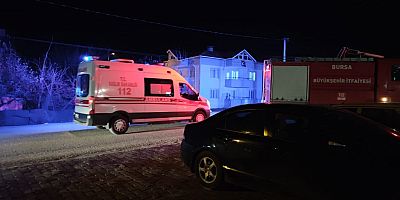 İnegöl Deydinler Mahallesi’nde kafe’de Yangın Paniği