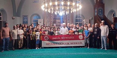 İnegöl Diyanet Gençlik Koordinatörlüğü'nden 15 Temmuz Anma Programı