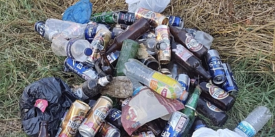 İnegöl doğası alkolikler tarafından yok ediliyor