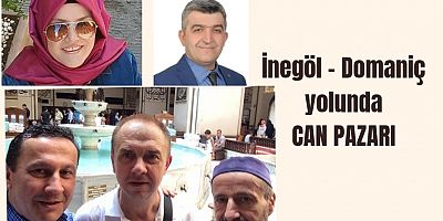 İnegöl – Domaniç yolunda CAN PAZARI