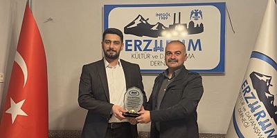 İnegöl Erzurum Derneği’nde bayrak değişimi