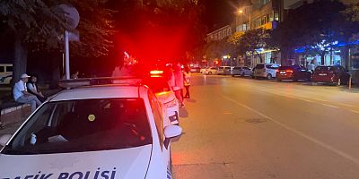 İnegöl Eski Belediye Önünde Trafik Uygulaması