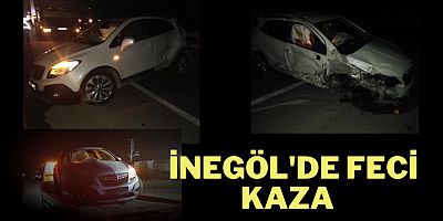 İnegöl Feci kaza 