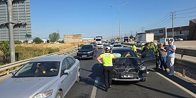 İnegöl Girişinde Zincirleme Kaza: 1 Yaralı