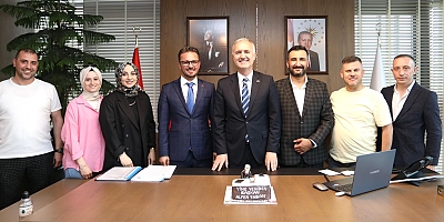 İnegöl Hastane Derneği'nden Başkan Alper Taban'a ziyaret!