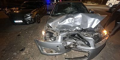 İnegöl İsaören Yolunda Kaza: Motosiklet Sürücüsü Yaralandı