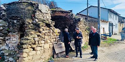 İnegöl Kaymakamı Eren Arslan Ortaköy Mahallesi'nde İncelemelerde Bulundu