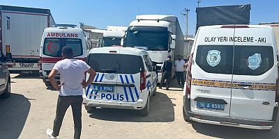 İnegöl OSB’de Acı Olay: Tır Şoförü Ölü Bulundu